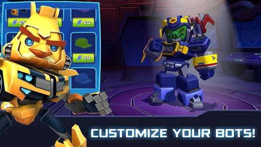 Angry Birds Transformers MOD APK Unlock All Characters